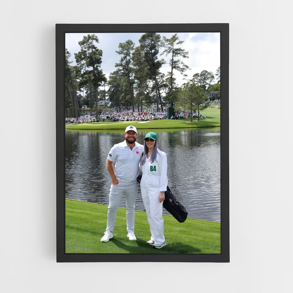 Poster Tyrrell hatton – affiche Golf (vue 2)